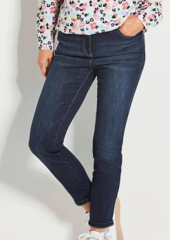 7/8-Jeans BELLA mit Strasssteinen