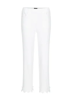Jeans CARLA mit Spitzenbordüre