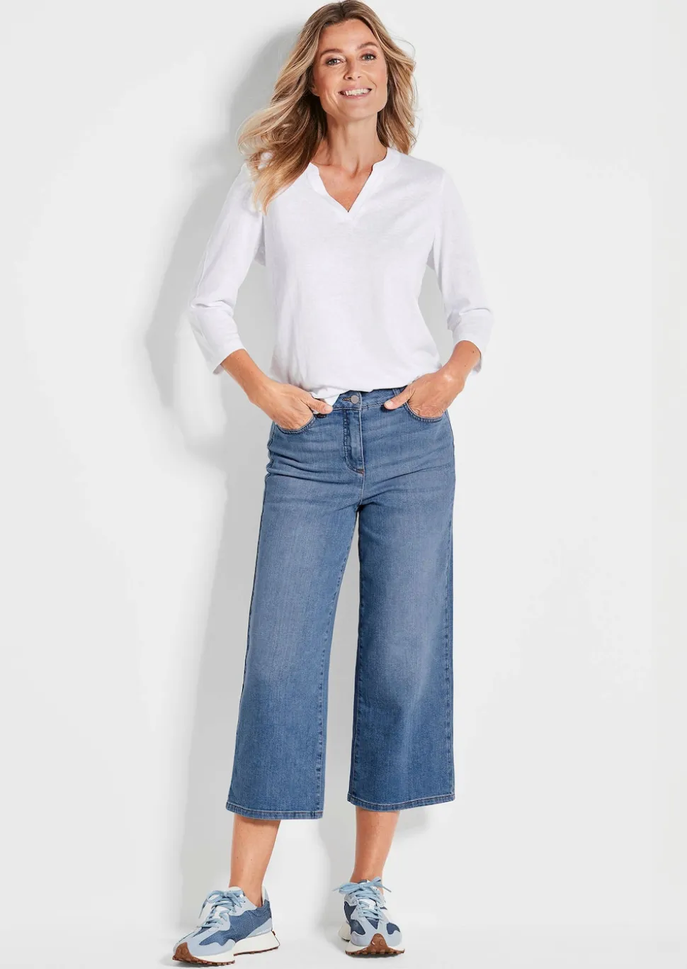 Jeans-Culotte VERA im 5-Pocket-Stil