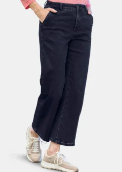Jeans-Culotte VERA mit Bügelfalten