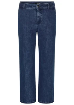 Jeans-Culotte VERA mit Bügelfalten