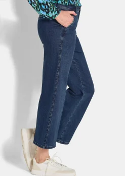 Jeans-Culotte VERA mit Bügelfalten