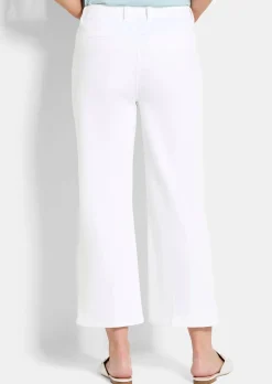 Jeans-Culotte VERA mit Bügelfalten