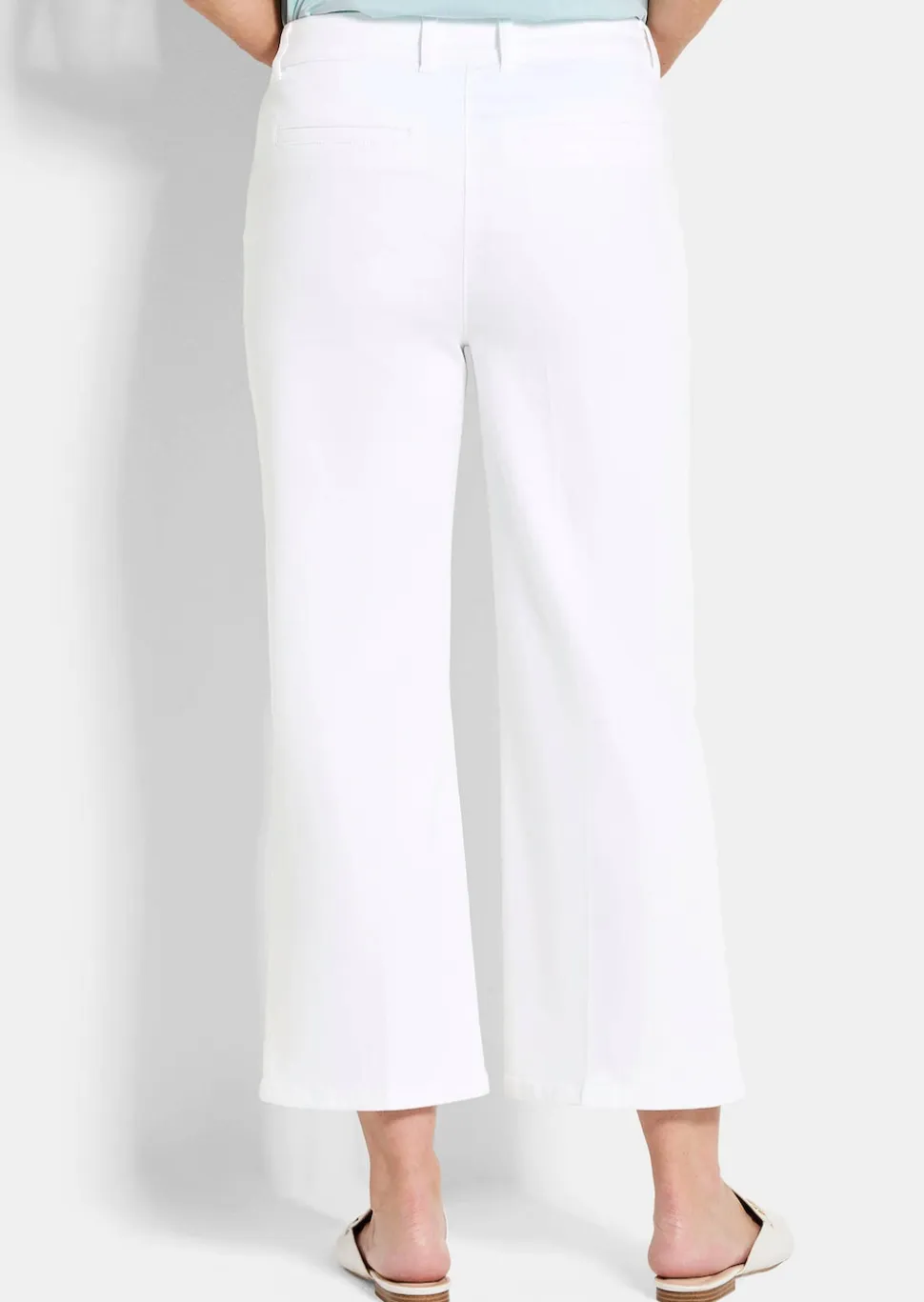 Jeans-Culotte VERA mit Bügelfalten