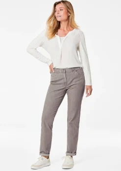 Jeans LOUISA mit Stickerei