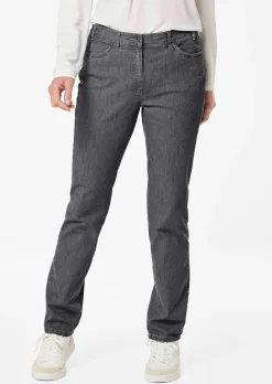 Jeans LOUISA mit Stickerei