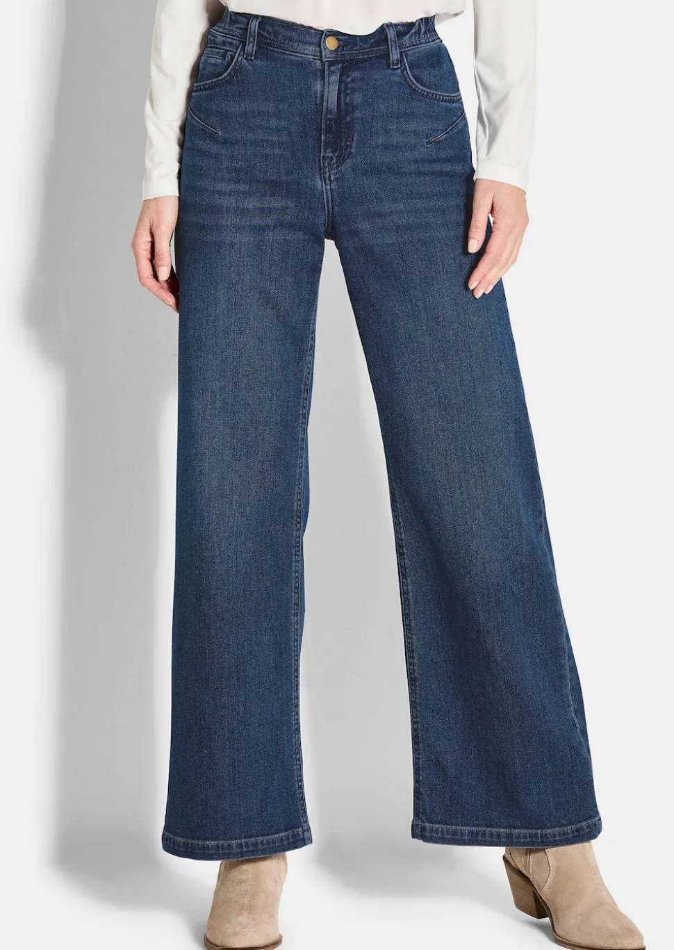 Jeans VERA mit extra weitem Bein
