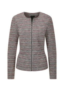 Jersey-Blazer in Bouclé-Optik