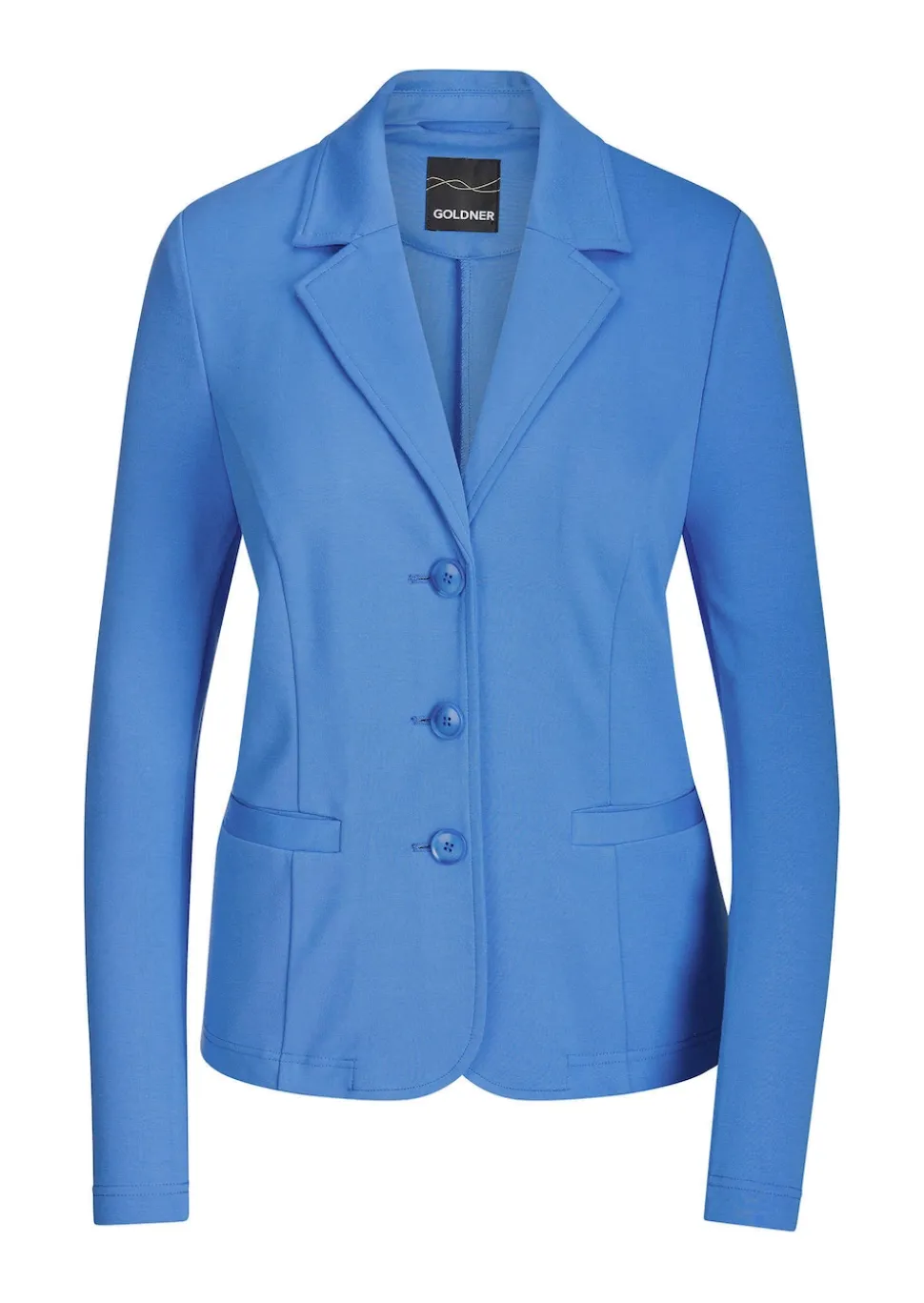 Jersey-Blazer mit Reverskragen