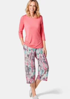 Jersey-Culotte VERA mit farbenfrohem Druck