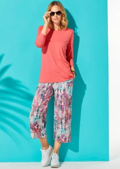 Jersey-Culotte VERA mit farbenfrohem Druck