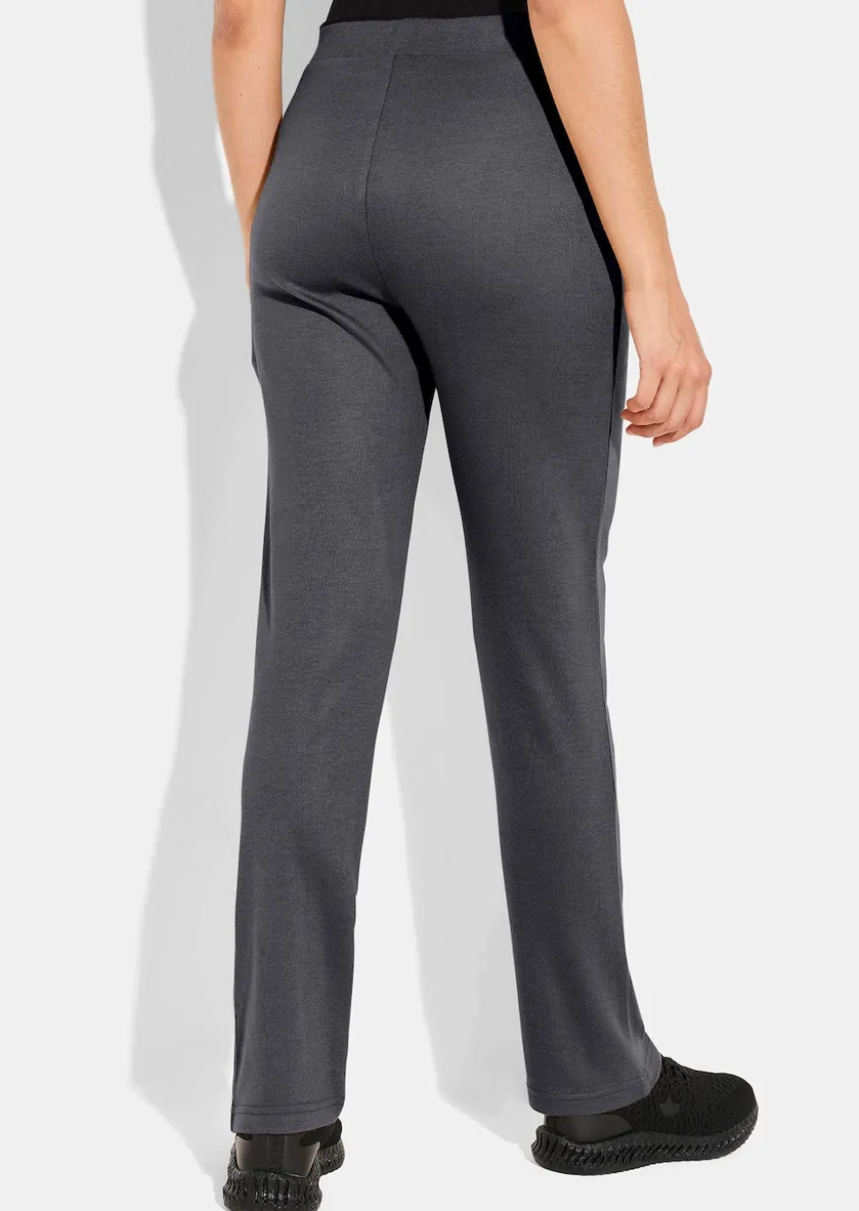 Jersey-Hose in Strickoptik