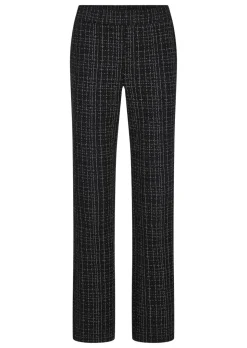Jerseyhose VERA in Tweed-Optik