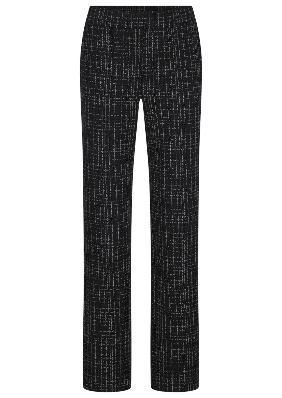 Jerseyhose VERA in Tweed-Optik