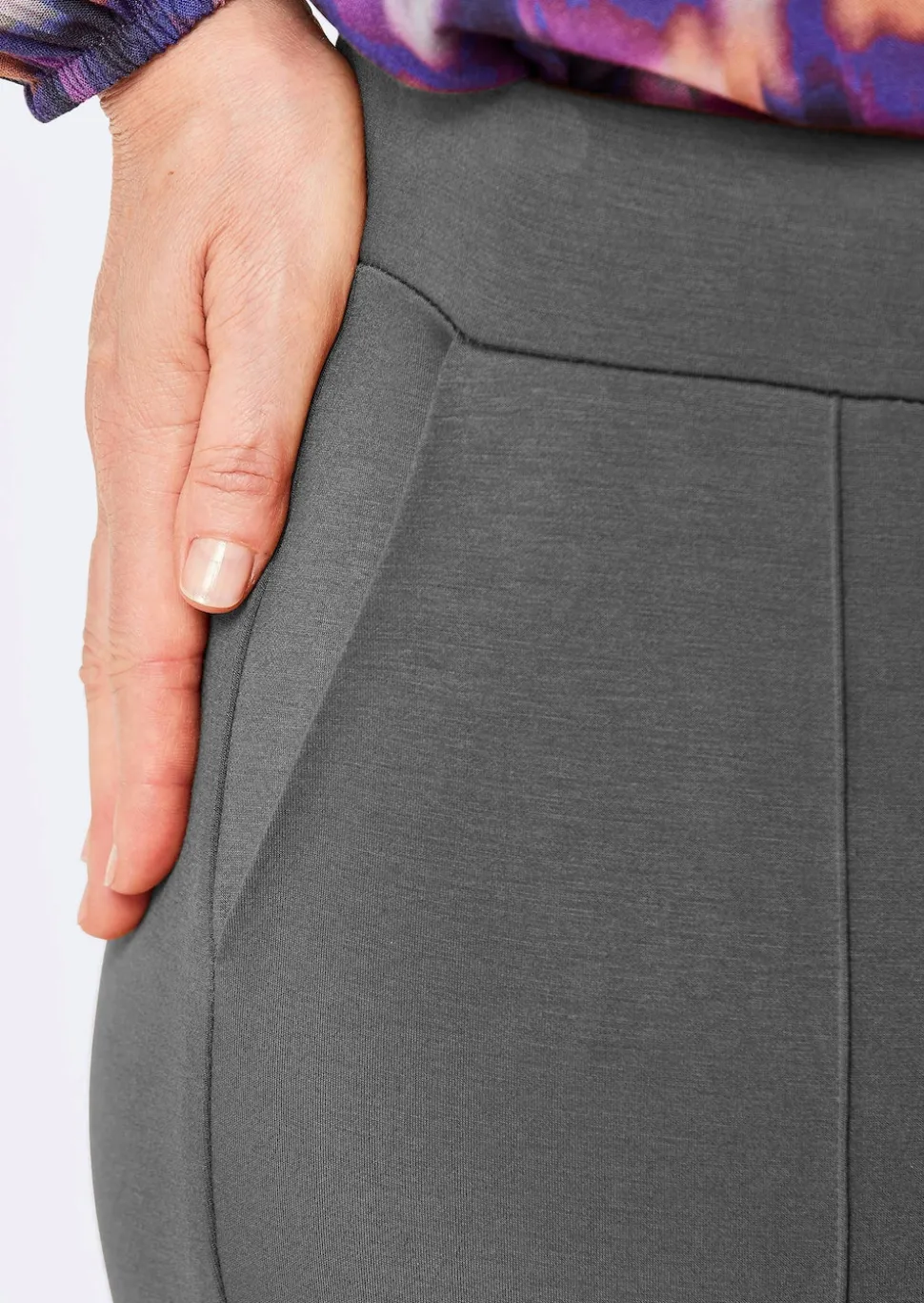 Jerseyhose VERA mit Biesen