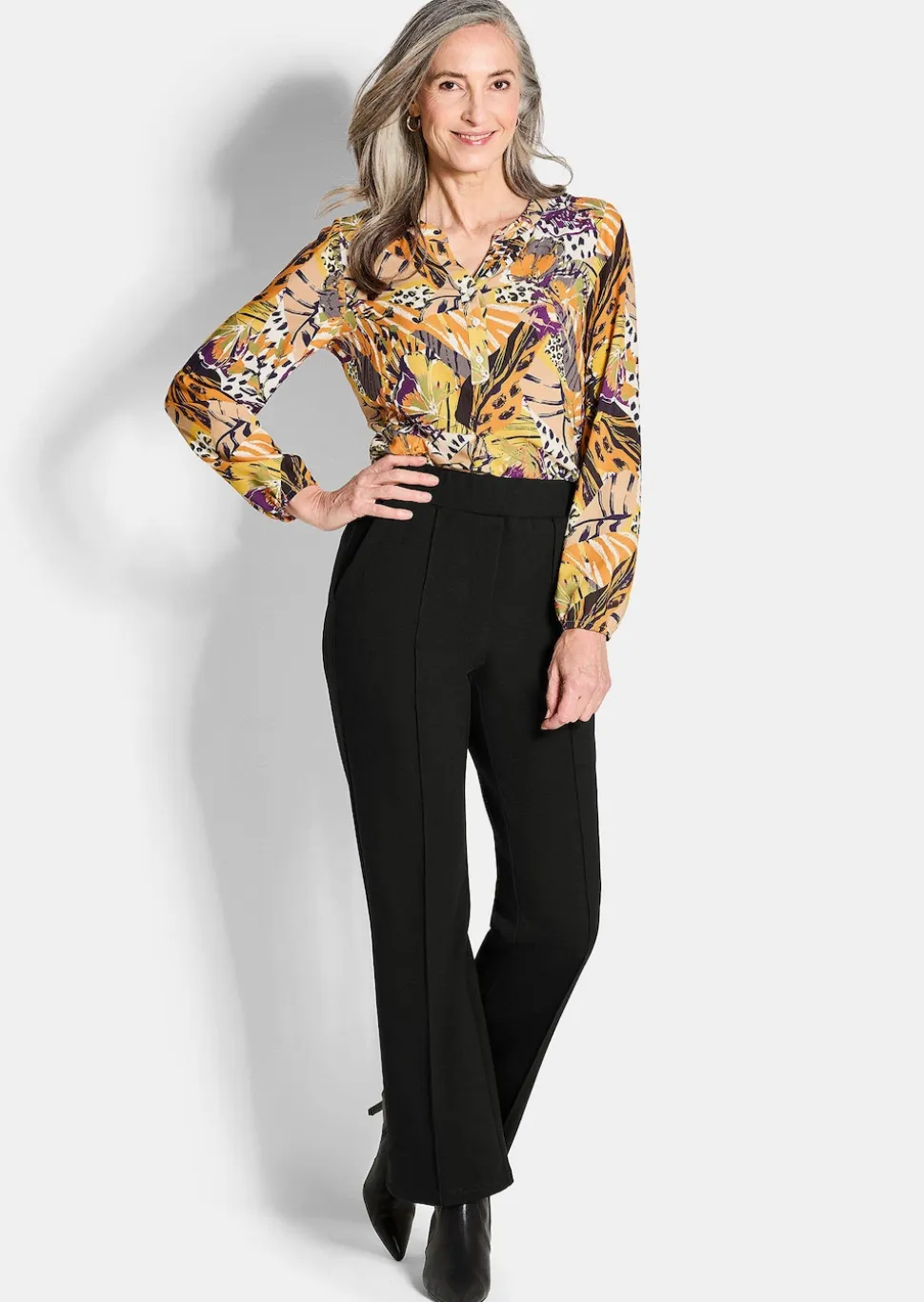 Jerseyhose VERA mit Biesen