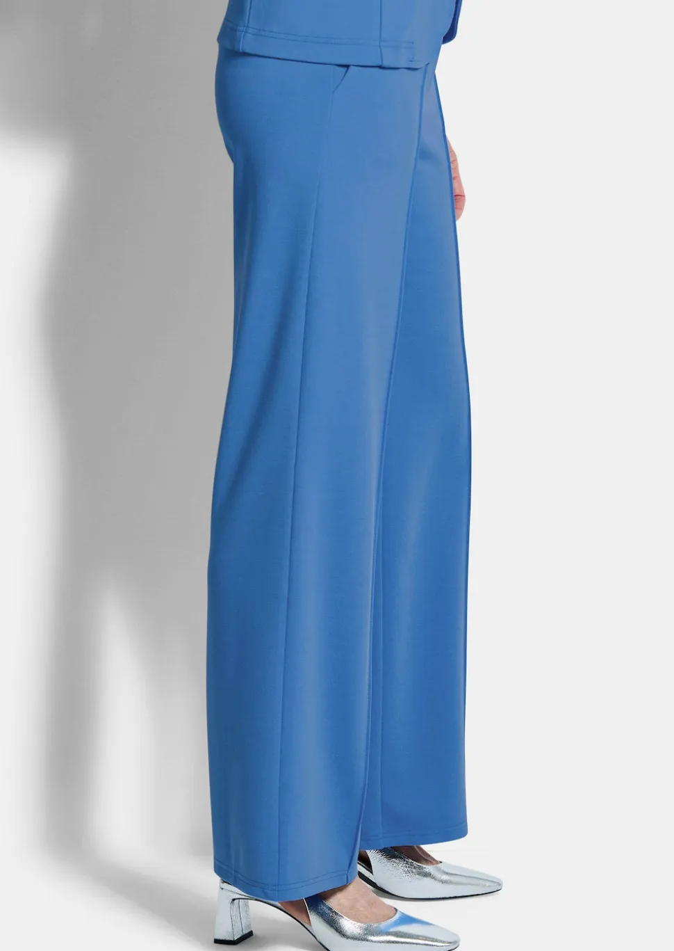Jersey-Hose VERA mit Biesen