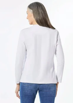 Jerseyjacke mit Pailletten