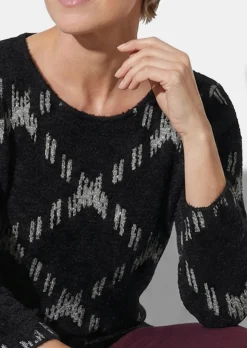Jersey-Kleid in A-Linie