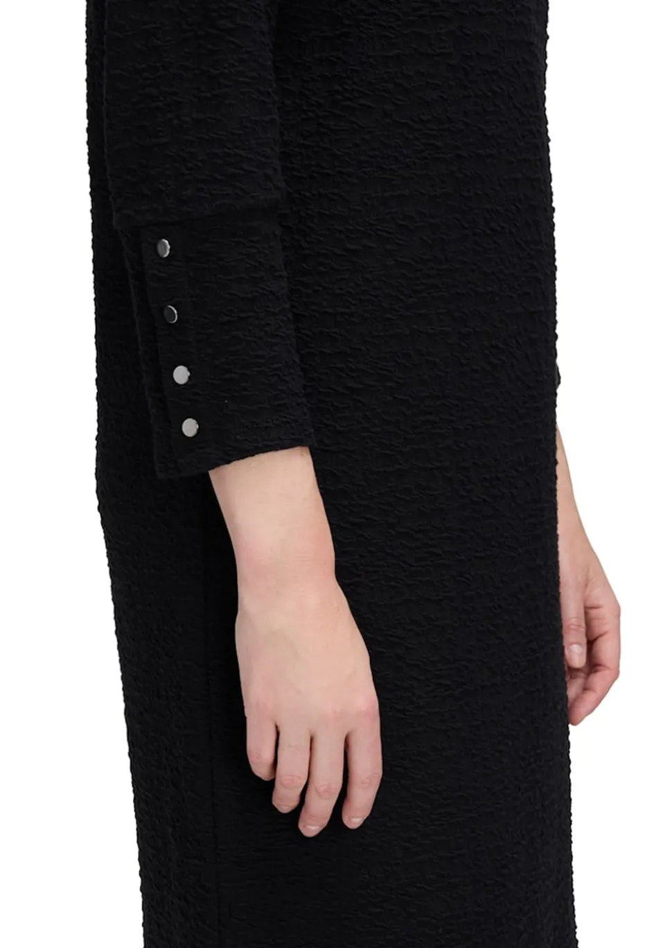 Jerseykleid mit 3D-Struktur