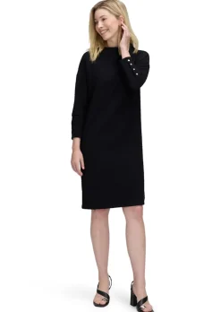 Jerseykleid mit 3D-Struktur