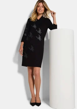Jerseykleid mit edlem Frontprint