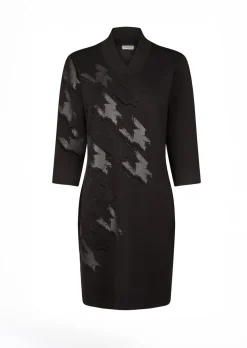 Jerseykleid mit edlem Frontprint