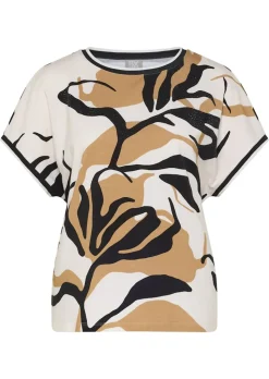 Jersey-Shirt aus Baumwolle und Modal