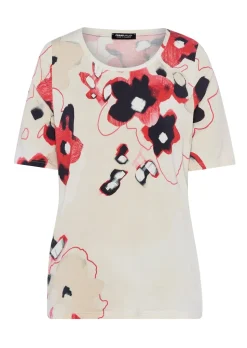 Jersey-Shirt aus Baumwolle und Modal