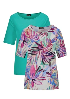 Jersey-Shirt im Doppelpack