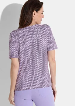 Jersey-Shirt im Minimalprint
