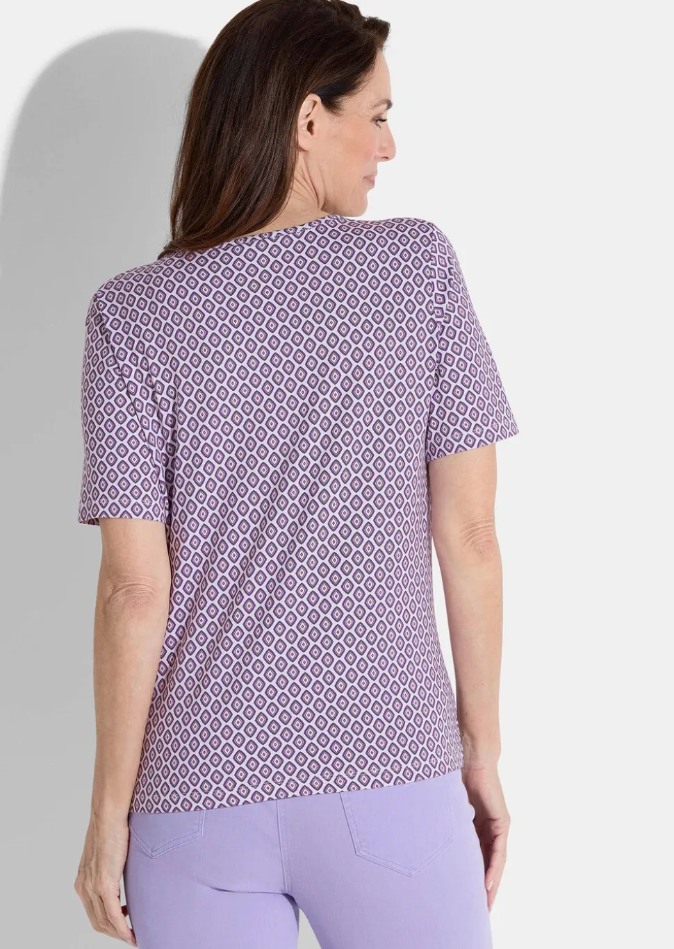 Jersey-Shirt im Minimalprint