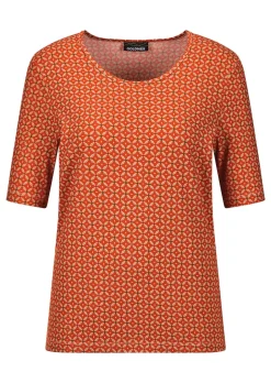 Jersey-Shirt im Minimalprint