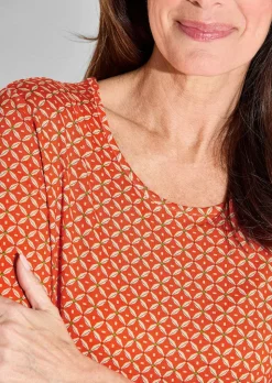 Jersey-Shirt im Minimalprint