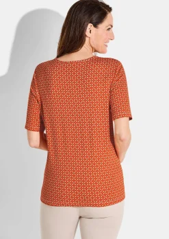 Jersey-Shirt im Minimalprint