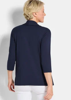 Jersey-Shirt in 2-in-1-Optik