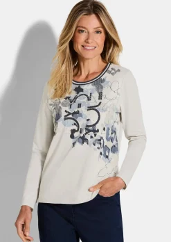 Jersey-Shirt mit Frontprint