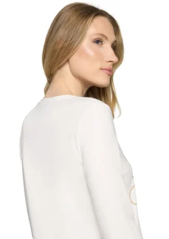 Jersey-Shirt mit glitzerndem Frontmotiv