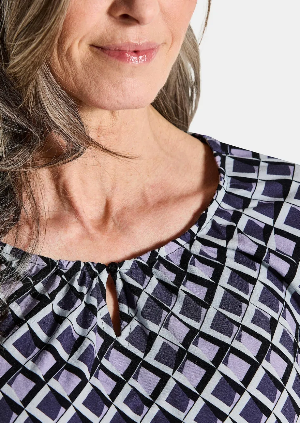 Jersey-Shirt mit grafischem Print