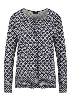 Jersey-Shirt mit grafischem Print