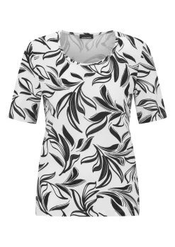 Jerseyshirt mit modischem Floraldruck