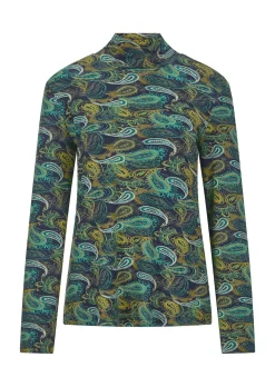 Jersey-Shirt mit Paisley-Muster