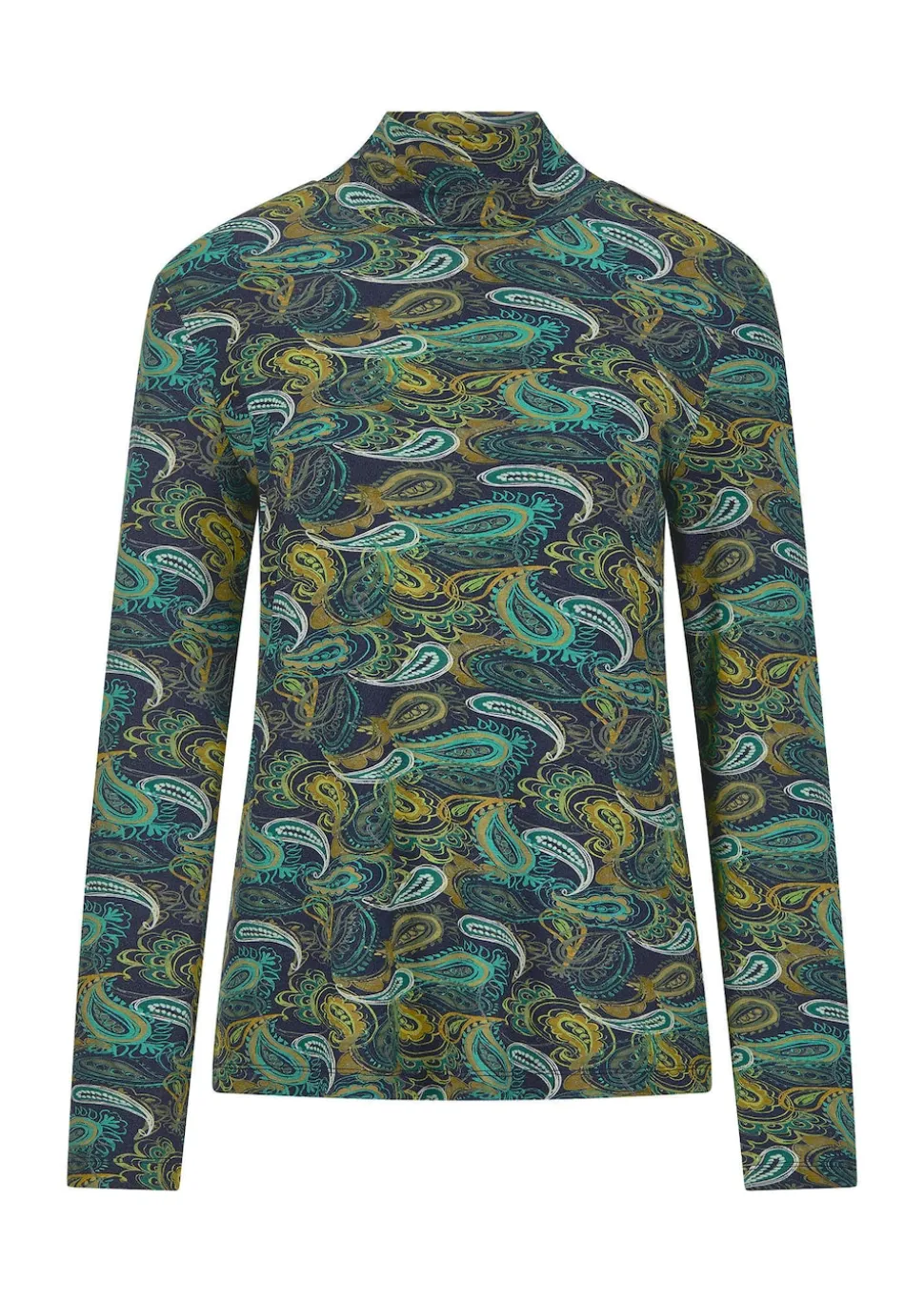 Jersey-Shirt mit Paisley-Muster