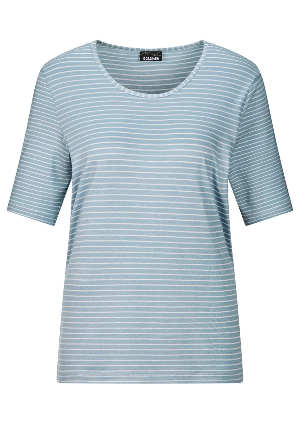 Jersey-Shirt mit Streifenmuster