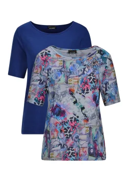 Jersey-Shirts im Doppelpack