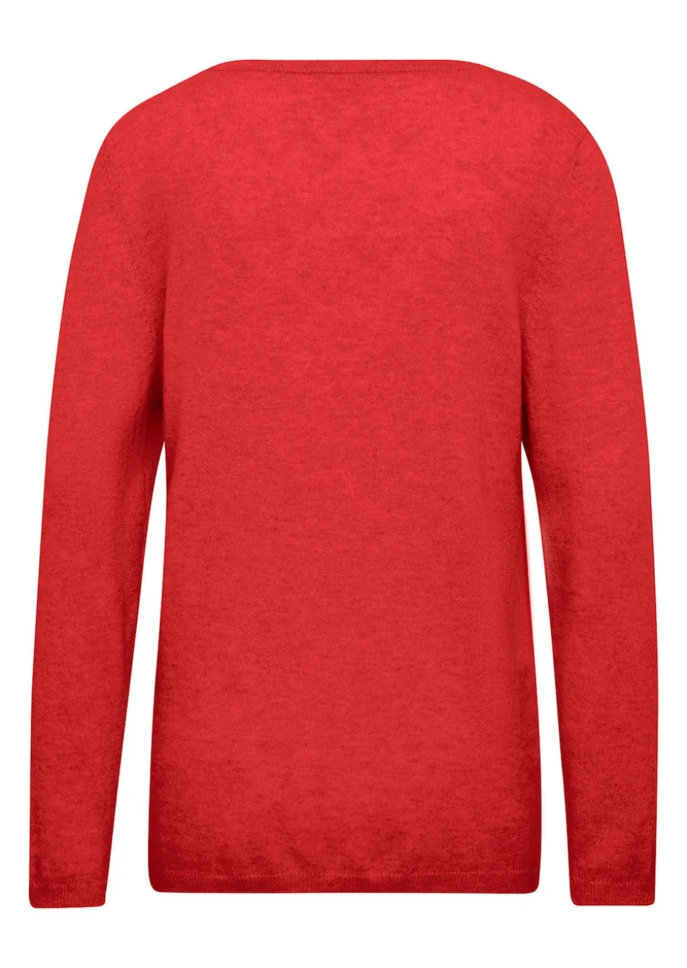 Kaschmirpullover mit U-Boot Ausschnitt
