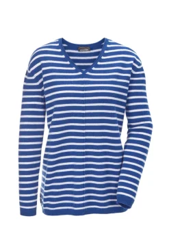 Kaschmirpullover mit V-Ausschnitt