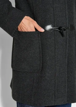 Klassischer Dufflecoat aus feinster Wolle-Mischung