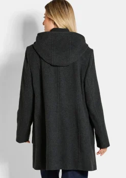 Klassischer Dufflecoat aus feinster Wolle-Mischung
