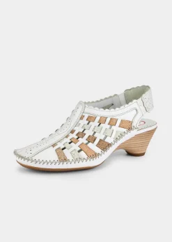 Klassischer Slingpumps aus Leder